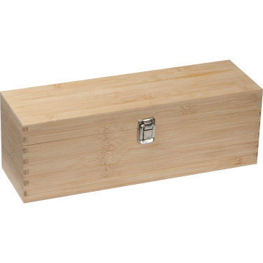 Logotrade promotional merchandise picture of: Wooden wine box SAINT-ETIENNE