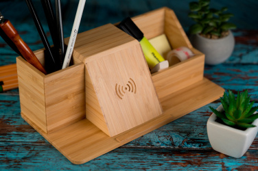 Logo trade business gift photo of: Desk organizer LUBLIN