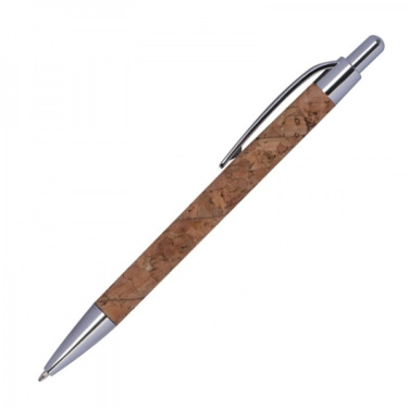 Logo trade promotional items image of: Cork pen KINGSWOOD