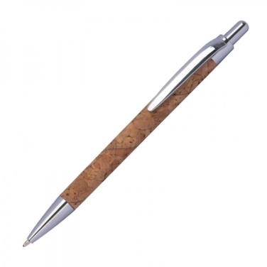 Logo trade promotional gifts picture of: Cork pen KINGSWOOD