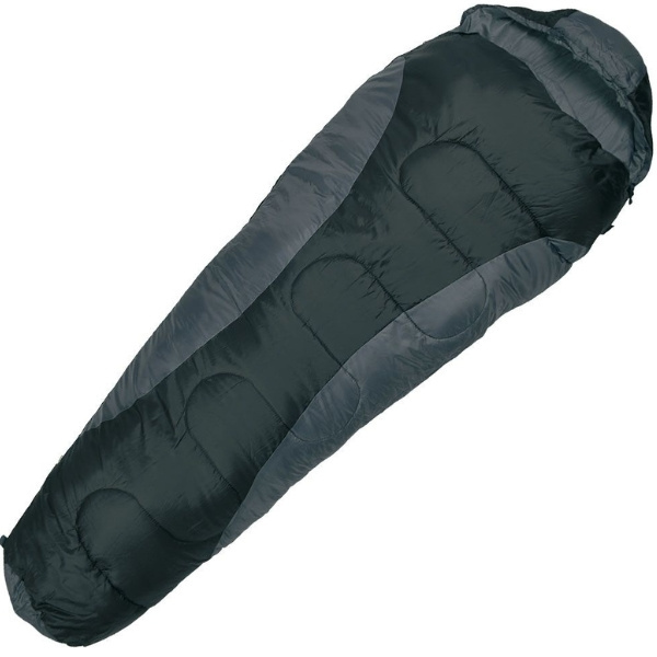 Logotrade corporate gift image of: Sleeping bag KINABALU Schwarzwolf