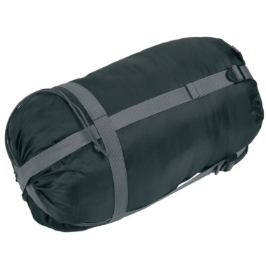 Logo trade advertising product photo of: Sleeping bag KINABALU Schwarzwolf