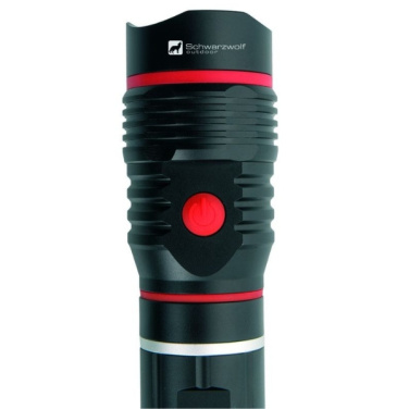 Logo trade corporate gift photo of: Flashlight BIWA Schwarzwolf