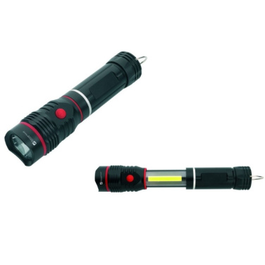 Logo trade promotional items picture of: Flashlight BIWA Schwarzwolf