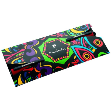 Logotrade promotional item picture of: Writing set touch pen, soft touch CELEBRATION Pierre Cardin