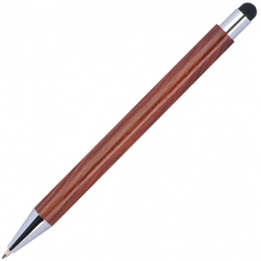 Logo trade promotional items image of: Wooden ballpen BILZEN
