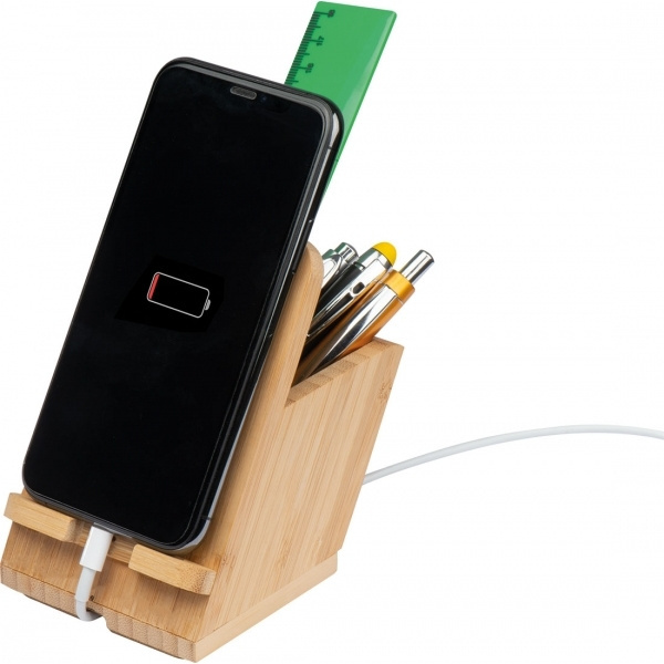 Logo trade advertising products image of: Desk stand FREDERICTON