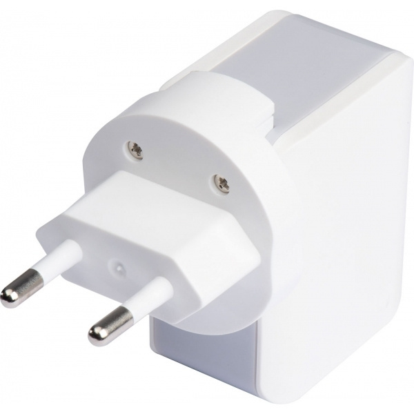 Logo trade promotional products picture of: Travel adapter ANTWERP