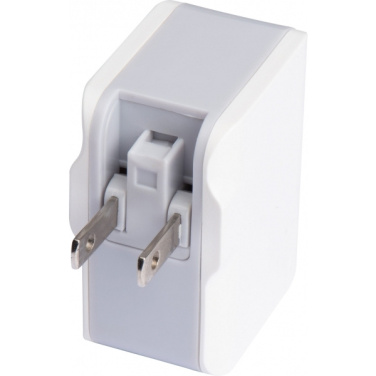 Logotrade promotional merchandise photo of: Travel adapter ANTWERP