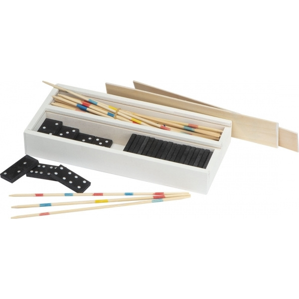 Logo trade promotional item photo of: Mikado and Domino Game FOLIGNO