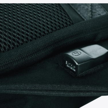 Logotrade promotional giveaway image of: Backpack MAREB Schwarzwolf