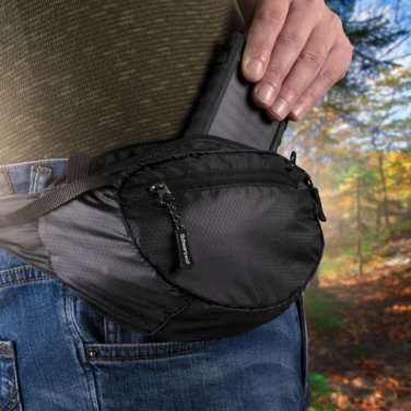 Logotrade promotional merchandise picture of: Waist bag MOBILA Schwarzwolf