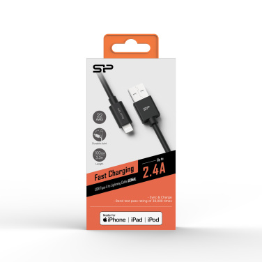 Logo trade corporate gifts image of: DATA TRANSFER CABLE LK15AL Type A- Mfi Lightning