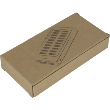 Logo trade promotional gifts picture of: Bamboo power bank BAKERSFIELD