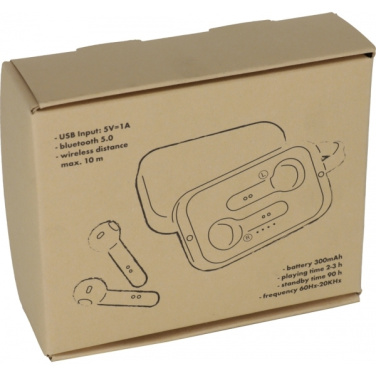 Logotrade promotional product image of: Bluetooth earbuds BARCELONA