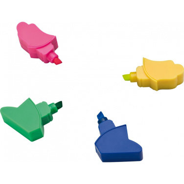 Logo trade promotional items image of: Highlighters - Santa Claus