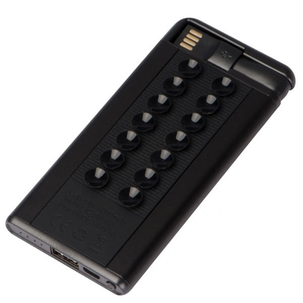 Logo trade business gift photo of: Powerbank 4000 mAh CHIETI