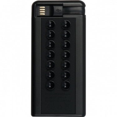 Logo trade promotional merchandise photo of: Powerbank 4000 mAh CHIETI