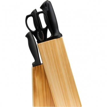 Logo trade promotional gifts image of: Knife block BERLIN