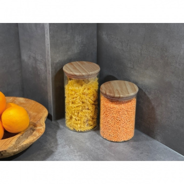 Logo trade promotional items picture of: Pojemnik szklany OSAKA 700 ml