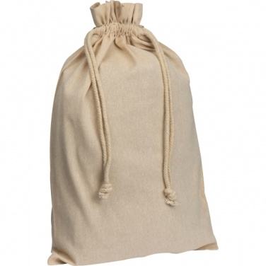 Logo trade promotional gifts image of: Recycled cotton bag PARKSVILLE