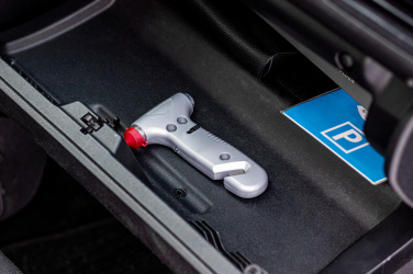 Logo trade corporate gifts image of: Emergency hammer VALENCIA