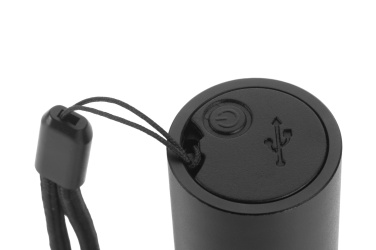 Logo trade business gift photo of: Flashflight ZAGROS Schwarzwolf