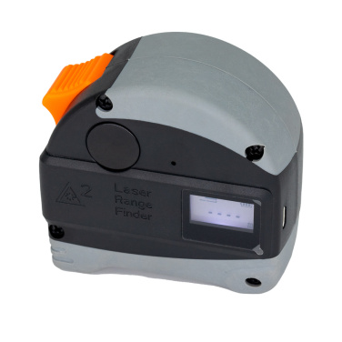 Logo trade promotional giveaways image of: Laser tape measure, RLM62001