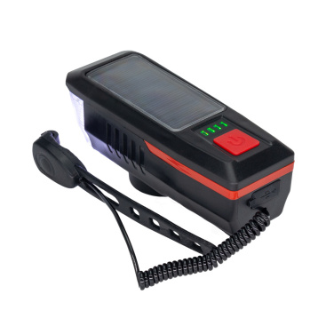 Logo trade promotional items picture of: Solar bike light with horn, MC-5
