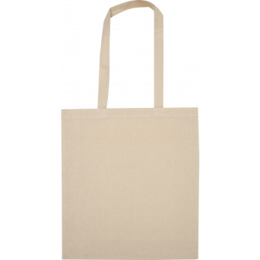 Logotrade promotional product image of: Organic cotton bag with bottom fold INNSBRUCK