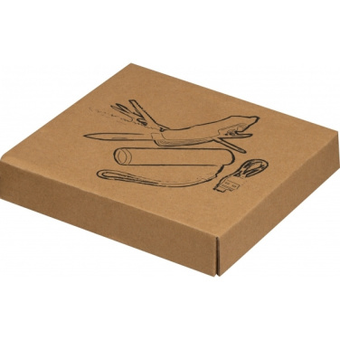 Logotrade corporate gift image of: Set Torch and pocket knife OLDHAM