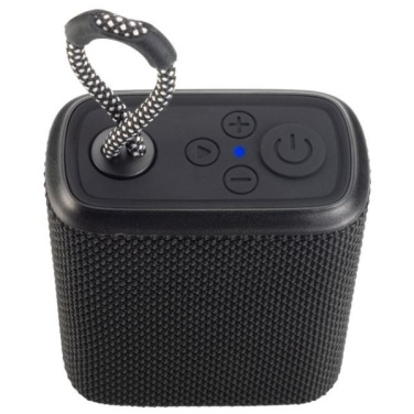 Logotrade promotional products photo of: Waterproof bluetooth speaker HARDEOL Schwarzwolf