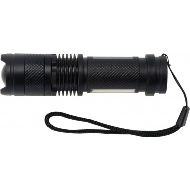 Logo trade promotional giveaway photo of: Rechargeable flashlight AARHUS