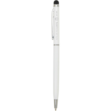 Logotrade promotional gift image of: Ore aluminium ballpoint pen with stylus