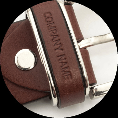 Logotrade promotional gift picture of: Leather belt 502035000