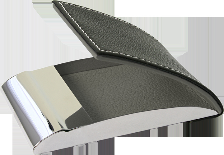 Logo trade promotional giveaways image of: Business card holder 52904400