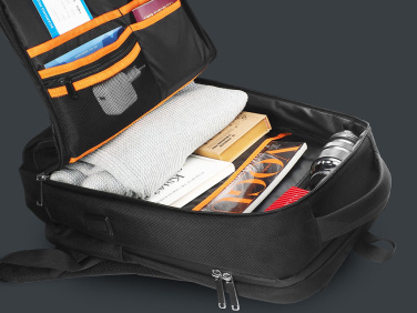 Logo trade business gifts image of: Laptop backpack 190603400
