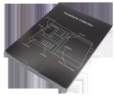 Logo trade corporate gifts picture of: Power Bank Folder 89309100