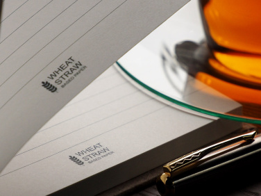 Logo trade promotional products picture of: Recycled Coffee Notebook 209733900