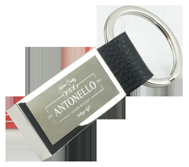 Logo trade business gifts image of: Keyring 91409500