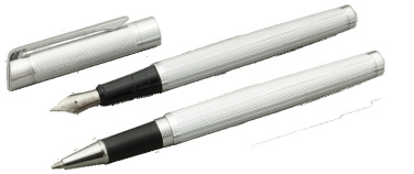 Logo trade advertising products image of: MACBETH pen set 98203600