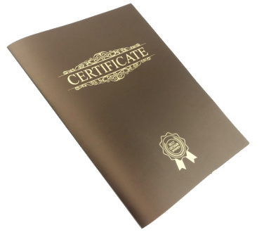 Logo trade promotional gifts picture of: Certificate cover 152094