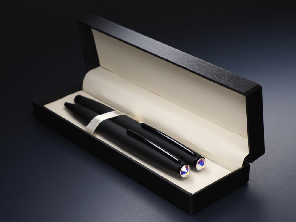 Logotrade promotional product image of: Swarovski Crystal Pen set 1236036