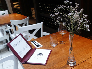 Logo trade business gifts image of: Menu cover 1055119