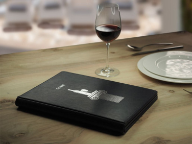 Logo trade promotional merchandise image of: Menu cover 1065119