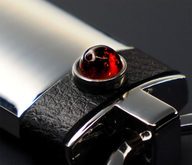 Logotrade promotional giveaway image of: Amber Keyring  1291095