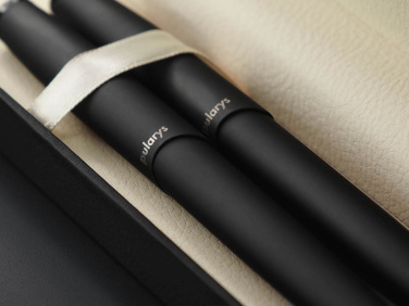 Logo trade corporate gifts image of: Agate stone Pen set 1289036