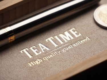 Logotrade advertising product picture of: Wooden desk organiser 1850292