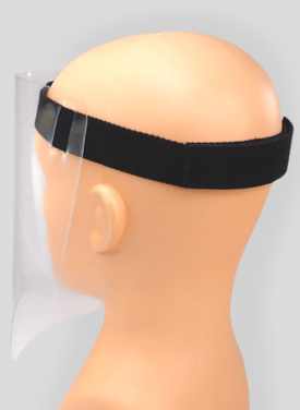 Logo trade corporate gifts image of: JUPITER face shield  1375162