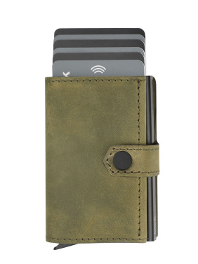 Logo trade promotional gift photo of: RFID wallet - Hunter Leather 2109284